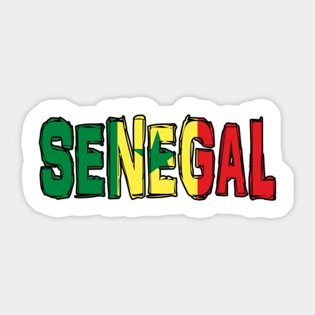 Senegal Sticker by Design5_by_Lyndsey